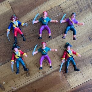 Miniature Toy Pirates